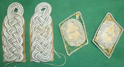 Study Pieces Luftwaffe Para/Flight Collar Tabs & Shoulder Boards Study Pieces Luftwaffe Para/Flight Collar Tabs & Shoulder Boards