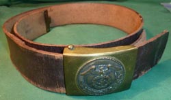 WW2 Germ SA Sturmabteiling with Buckle - Unit Marked WW2 Germ SA Sturmabteiling with Buckle - Unit Marked