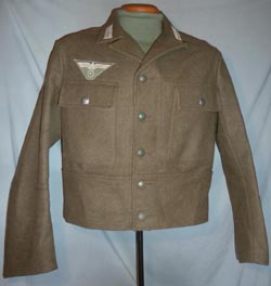 WW2 German Late War 'Last Ditch' M45 Uniform - Exacting Copy WW2 German Late War 'Last Ditch' M45 Uniform - Exacting Copy
