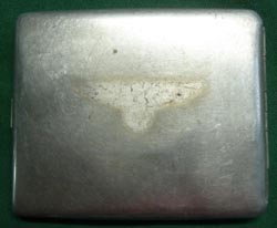 WW2 German Cigarette Case 'Duralumin' Aircraft Medal WW2 German Cigarette Case 'Duralumin' Aircraft Medal