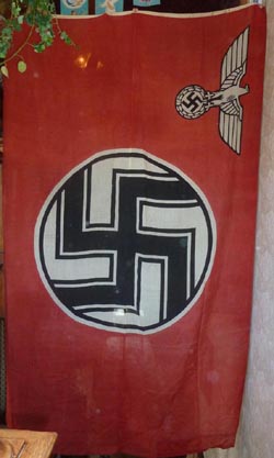 Original WW2 German ReichsdienstState Service Flag Wool 6'x10' Original WW2 German ReichsdienstState Service Flag Wool 6'x10'