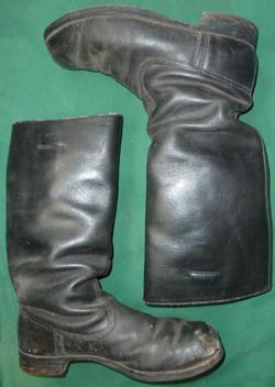 Early 1950's East German DDR NVA Leather Hobnail Boots Early 1950's East German DDR NVA Leather Hobnail Boots