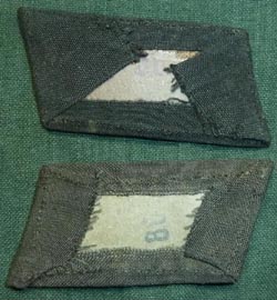 Post-war German Army Infantry Officer Collar Tabs