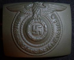 WW2 German Waffen SS Enlisted Belt Buckle WW2 German Waffen SS Enlisted Belt Buckle