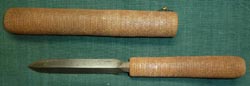 Japanese Samurai Sword Yari Concealed in Pipe Case Japanese Samurai Sword Yari Concealed in Pipe Case