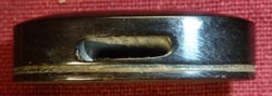 Japanese Samurai Sword Water Buffalo Horn Kashira Japanese Samurai Sword Water Buffalo Horn Kashira