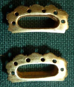 Japanese Samurai Sword Pierced Shitodome for Kurikata Japanese Samurai Sword Pierced Shitodome for Kurikata