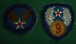 USAAF Pilot - 358th Fighter Squadron Patch/Insignia/Document Lot