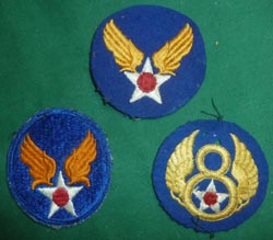 USAAF Pilot - 358th Fighter Squadron Patch/Insignia/Document Lot