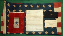 WW1 KIA Gold Star Mother Grouping ARMBAND, Flags, Letters WW1 KIA Gold Star Mother Grouping ARMBAND, Flags, Letters