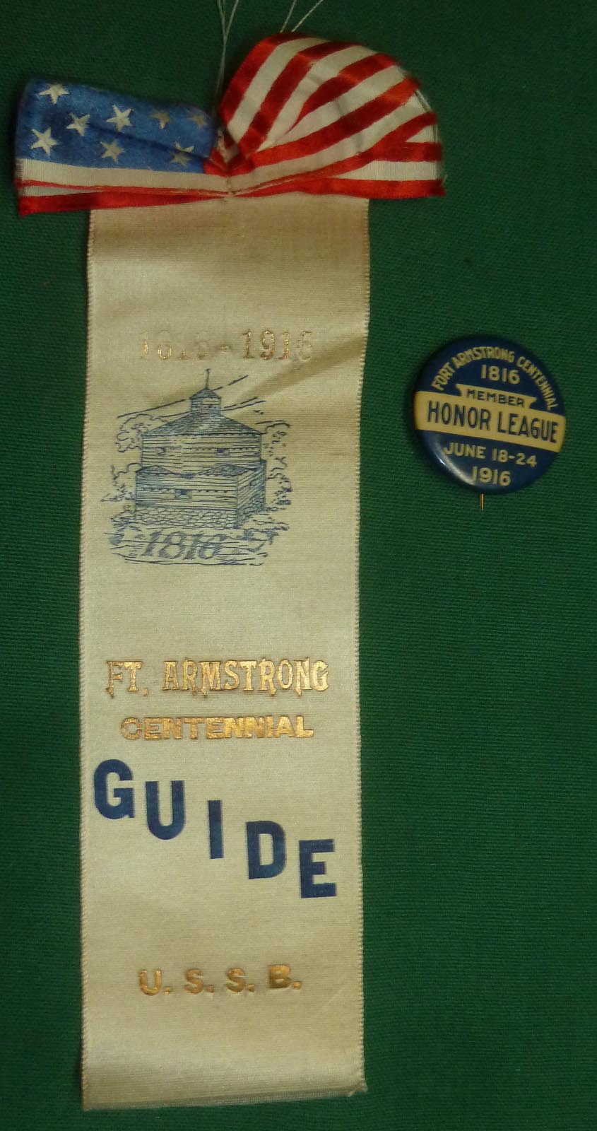 1816-1916 Centennial Lot Fort Armstrong (Rock Island Arsenal) 1816-1916 Centennial Lot Fort Armstrong (Rock Island Arsenal)