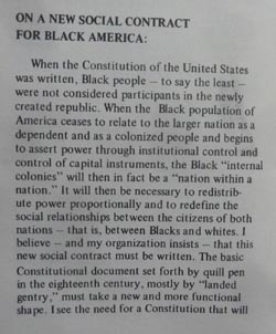 The Little Black Book - Quotations from Leader, Roy Innis - 1971