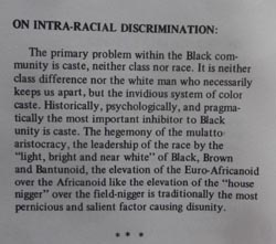 The Little Black Book - Quotations from Leader, Roy Innis - 1971