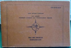 Small Arms Ammunition Identification Guide Paperback 1966