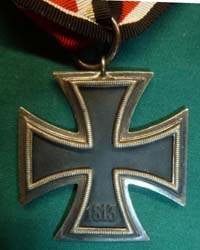 WW2 German Iron Cross Second Class w/ Packet Jakob Bengel