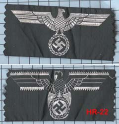 WW2 German Belgian-made Heer Breast Eagle