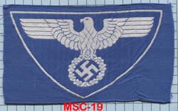 WW2 German Athletic Sports Shirt Eagle Reichspost Postal Worker