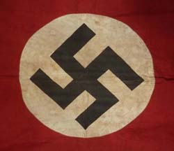 WW2 German Nazi Party Flag Double-Sided 3'x5 1/2'