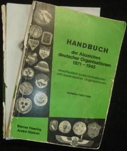 Handbuch der Abzeichen Deutscher Organisationen 1871-1945