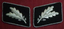 Early Oberfuhrer Collar Tabs SS / SA Brandenburg