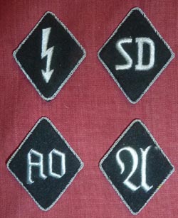 SS Sleeve Rating Diamond - Signals, SD, Ausland, Apotheker