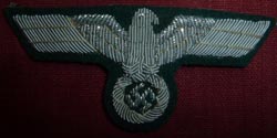 WW2 German Heer Officer's Bullion Breast Eagle