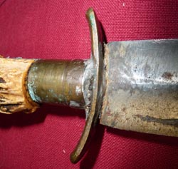 Early German Stag Handle Hunting Dagger - Hirschfanger
