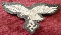 WW2 German Luftwaffe Cap Eagle Herman Goering Division & Mech's