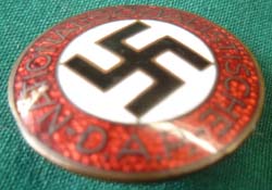 WW2 German Nazi Party NSDAP Enameled Part Pin