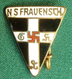 WW2 German NS Frauenschaft Miniature Brooch Membership Pin