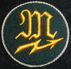 WW2 German Army Specialty Sleeve Rating Signals NCO Mechanic