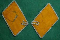 Luftwaffe Paratrooper/Flight Captain Collar Tabs Set