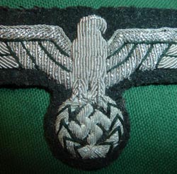 WW2 German Heer Officer's Bullion Breast Eagle