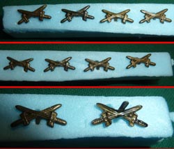 German Lapel Ribbon Parts for Iron Cross/War Service/Ostfront