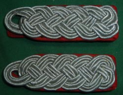 WW2 German Heer Artillery Full Colonel Shoulder Boards