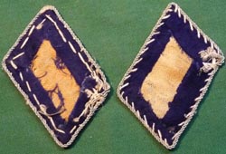Luftwaffe Medical Captain Collar Tabs Set
