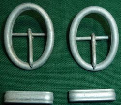 WW2 German DRK Red Cross Social Welfare Dagger Hanger Fittings