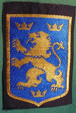WW2 German 14th SS 'Galecia' Ukranian Volunteers Sleeve Shield WW2 German 14th SS 'Galecia' Ukranian Volunteers Sleeve Shield