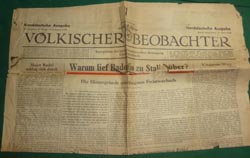 WW2 German Newspapers 1939 Warsaw Falls 1944 Rudel Escapes