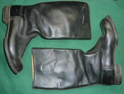 Early German DDR NVA Leather Soled Boots Early German DDR NVA Leather Soled Boots