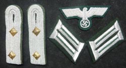 Repro German Officer Uniform Insignia Set