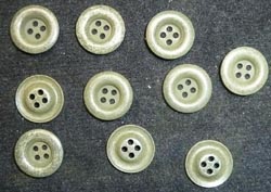 Original WW2 German 14mm Uniform Shirt Buttons