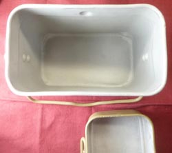 WW2 French Mess Tin Converted to German Use