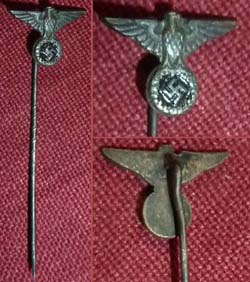 Original WW2-era German Stickpin Lapel Pin Original WW2-era German Stickpin Lapel Pin