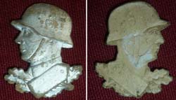 Original WW2 German Day Badge 'Tinnie' Original WW2 German Day Badge 'Tinnie'