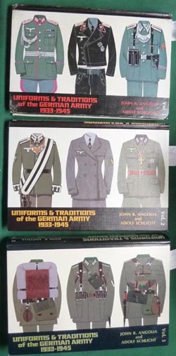 Uniforms & Traditions of the German Army 1933-1945 - 3 Vol Set