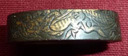 Japanese Samurai Sword Fuchi - Dragon