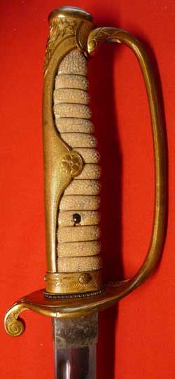 Japanese Pre-WW2 Military Officer Sword Kyu Gunto