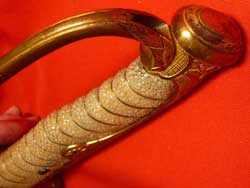 Japanese Pre-WW2 Military Officer Sword Kyu Gunto