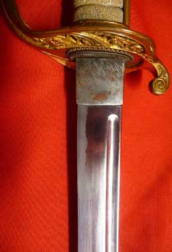 Japanese Pre-WW2 Military Officer Sword Kyu Gunto
